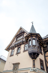 Fototapeta na wymiar Meiningen, Germany, Thüringen, Old Town Historic Architectur