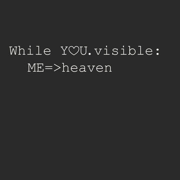 Valentine day card with programming code invitation stylized as Python language