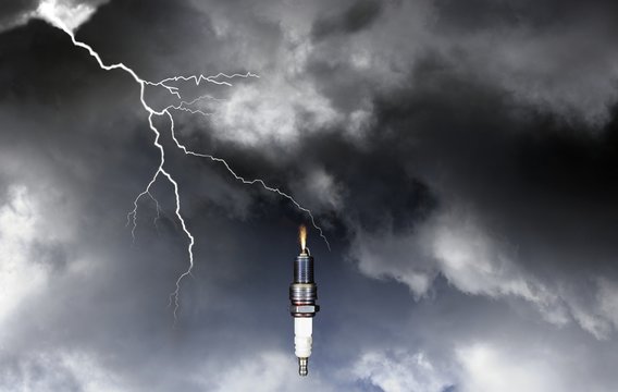 Spark plug and lightning