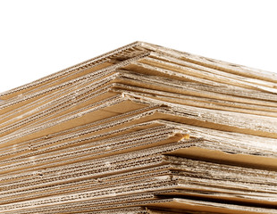 cardboard stack