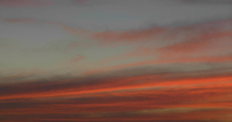 Fototapeta premium Beautiful sunset sky