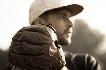concentration avant l'action(Baseball) © Image'in