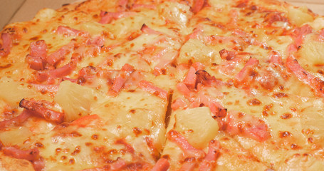 Delicious of cheese pizza