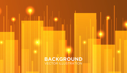 Fototapeta premium Minimal Vector covers design. Future Poster template. line geometric with light
