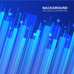 Lines composed of glowing backgrounds, abstract vector background