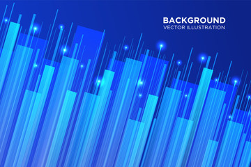 Minimal Vector covers design. Future Poster template. line geometric with light