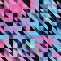 Triangle geometric shapes pattern.