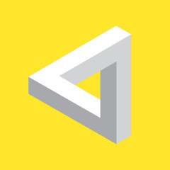 Logo  in the form of a Mobius triangle