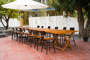 dining table and chair