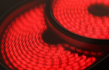 Hot electric hob