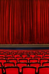 Lichtdoorlatende gordijnen Theater Theatre seats