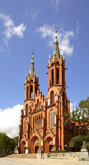 Fototapeta na wymiar Cathedral Basilica of Assumption of Blessed Virgin Mary in Bialystok. Poland