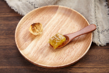 Fototapeta na wymiar gold honeycomb