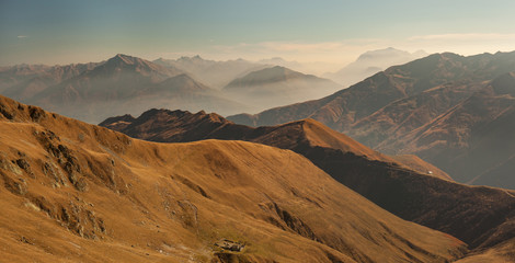 Fototapeta na wymiar Great view of the Alps