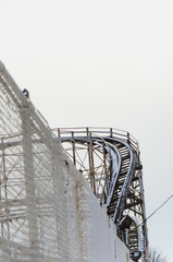 Broken down rollercoaster
