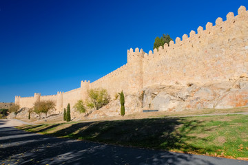 スペイン アビラ 城壁