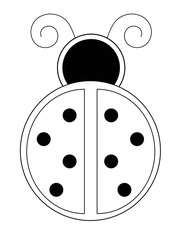Ladybug Coloring Page