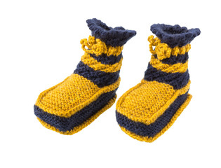 Knitted socks for the kid.