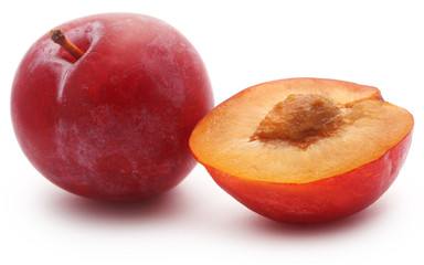 Fresh plums