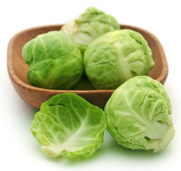 Obraz premium Rosenkohl or Brussels sprout