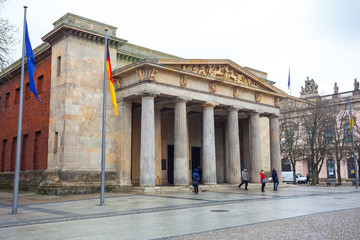 Neue Wache war memorial in Berlin dedicated to all victims of war and dictatorship