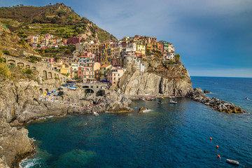 Fototapeta na wymiar Manarola - Cinque Terre, Liguria Region, Italy
