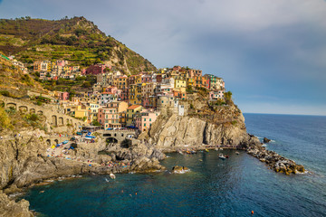 Fototapeta na wymiar Manarola - Cinque Terre, Liguria Region, Italy