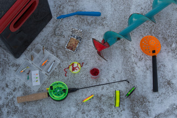 Ice fishing
