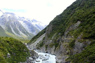 Fototapeta na wymiar Aoraki/Mount Cook,South Island,New Zealand