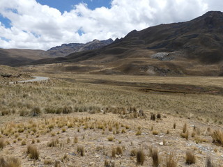 Glacier de Pastoruri &agrave; Huaraz dans la Cordill&egrave;re des Andes au P&eacute;rou