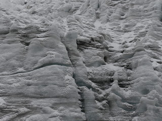 Naklejka premium Glacier de Pastoruri à Huaraz dans la Cordillère des Andes au Pérou