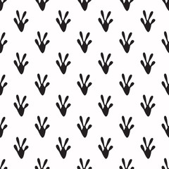 lizard footprint seamless pattern background