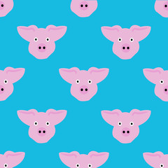 pig seamless pattern background