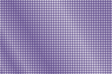 Purple white dotted halftone. Halftone vector background. Diagonal regular dotted gradient.