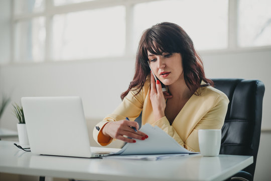 Businesswoman at the office