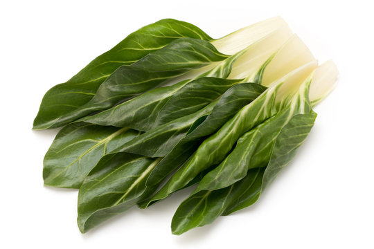 Spinach leaves close up isolated on white.