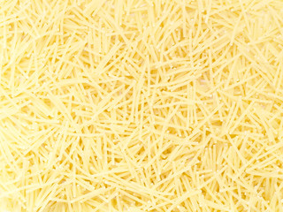 Vermicelli background, pasta texture. Macaroni, noodles, traditional food, Top view, close-up