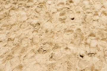 Traces in the sand