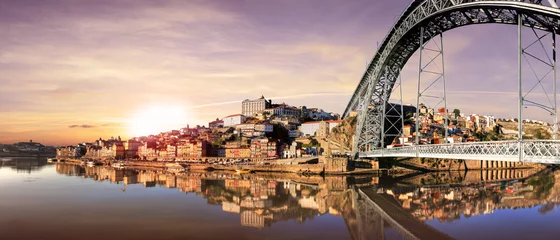 Dekokissen Nice view of the city Porto in Portugal (Europe) © Phil_Good