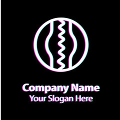 Abstract graphic icon, logo design template, symbol for company