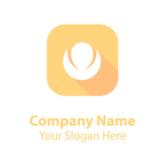 Obraz premium Abstract graphic icon, logo design template, symbol for company