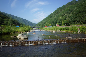 福島の渓流