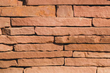 close up brick wall background texture