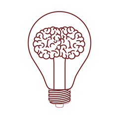 brain science mind intelligence mental design creative think vector illustration