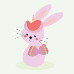 cute rabbit unicorn