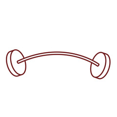 weight exercise training healthy sport body strong fit vector illustration