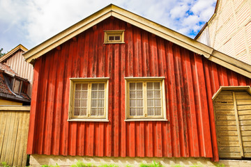 Traditional old house in Oslo