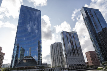 Fototapeta premium The Blue Buildings