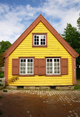 Traditional old house in Oslo