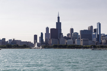 Obraz premium Chicago Skyline